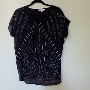 Pieperlime Beaded Top